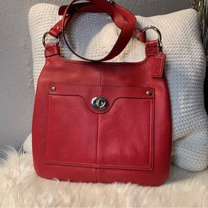 Coach Red Penelope Crossbody Bag